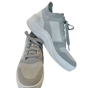 Timberland Women's Gray Knit Sneakers Size 7, Lightweight Active Lifestyle